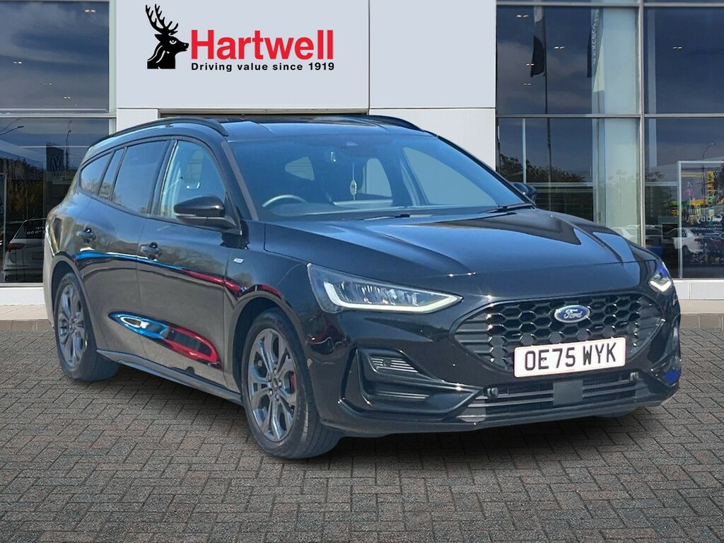 Ford Focus 1.0T Ecoboost Mhev St-line Estate Hybri Black