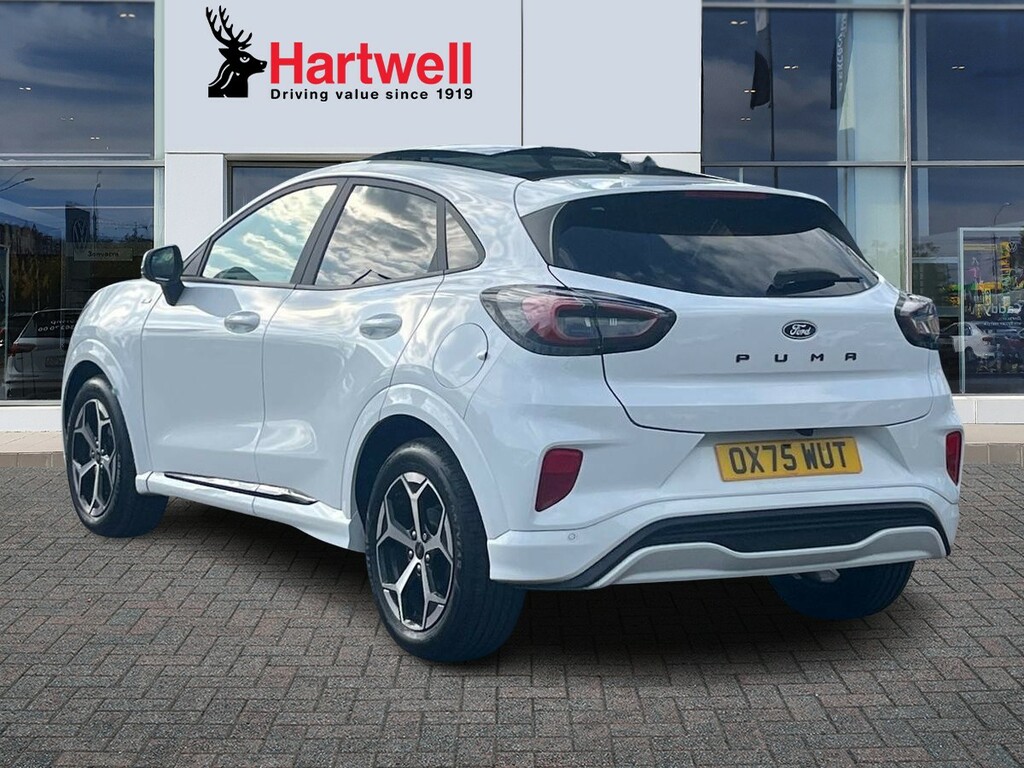 Ford Puma 1.0T Ecoboost Mhev St-line Suv Hybrid M OX75WUT White #5