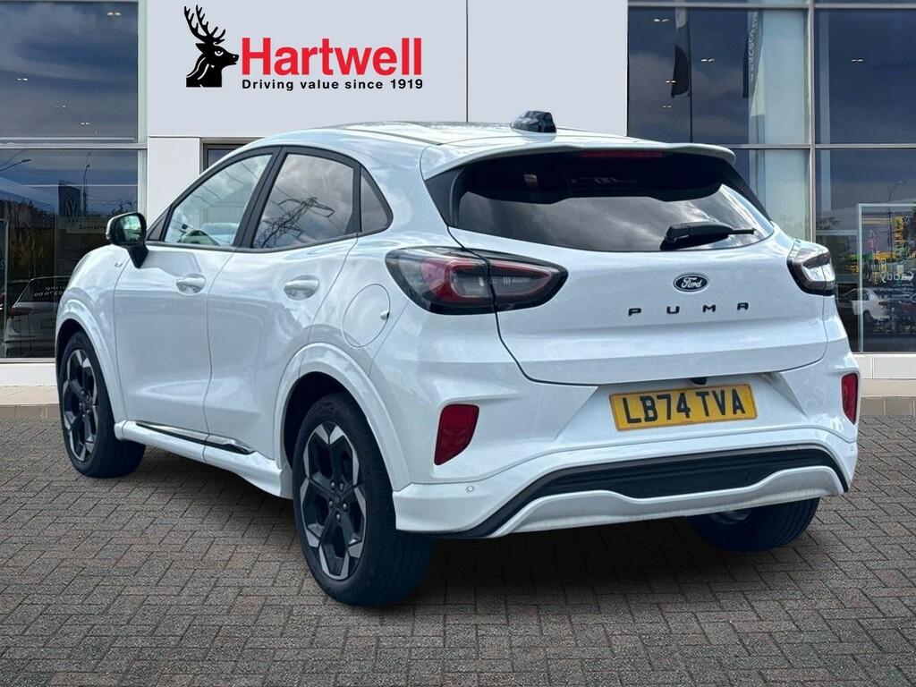 Ford Puma 1.0T Ecoboost Mhev St-line X Suv Hybrid LB74TVA White #5