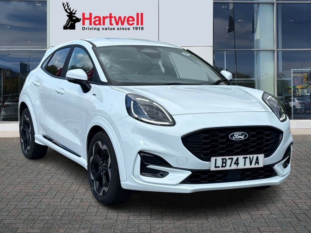 Ford Puma 1.0T Ecoboost Mhev St-line X Suv Hybrid White