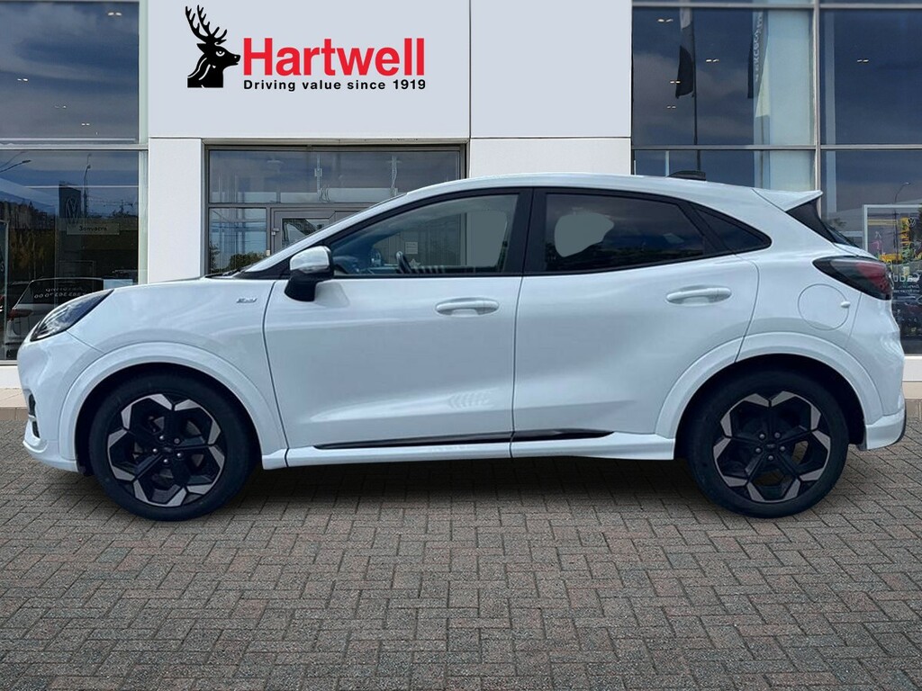 Ford Puma 1.0T Ecoboost Mhev St-line X Suv Hybrid LB74TVA White #6