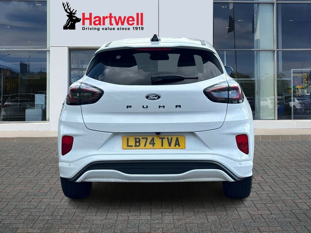 Ford Puma 1.0T Ecoboost Mhev St-line X Suv Hybrid LB74TVA White #4
