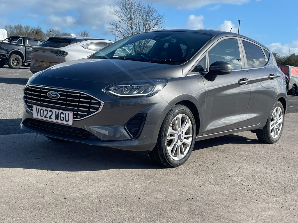 Ford Fiesta 1.0 Ecoboost Hybrid Mhev 125 Titanium V022WGU Grey #4