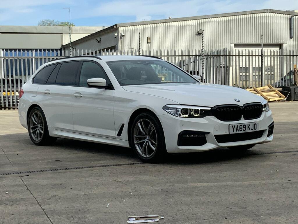 BMW 5 Series 520I M Sport White