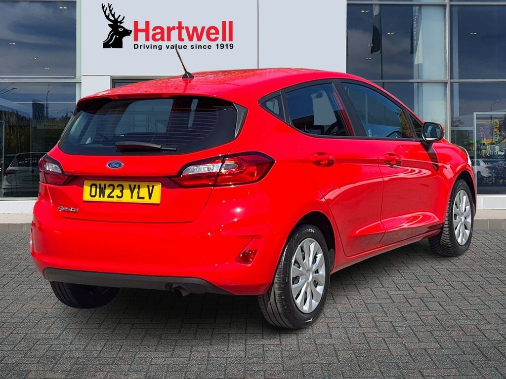 Ford Fiesta 1.0T Ecoboost Trend Hatchback Eu OW23YLV Red #3