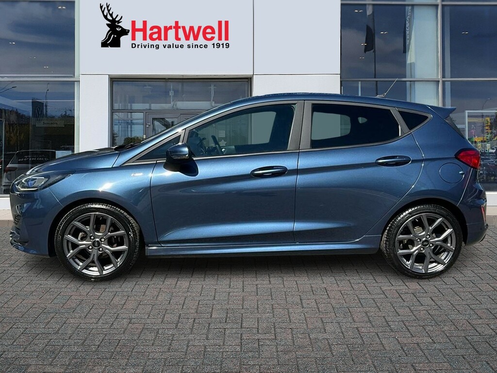 Ford Fiesta 1.0T Ecoboost St-line Hatchback YS72SBU Blue #6