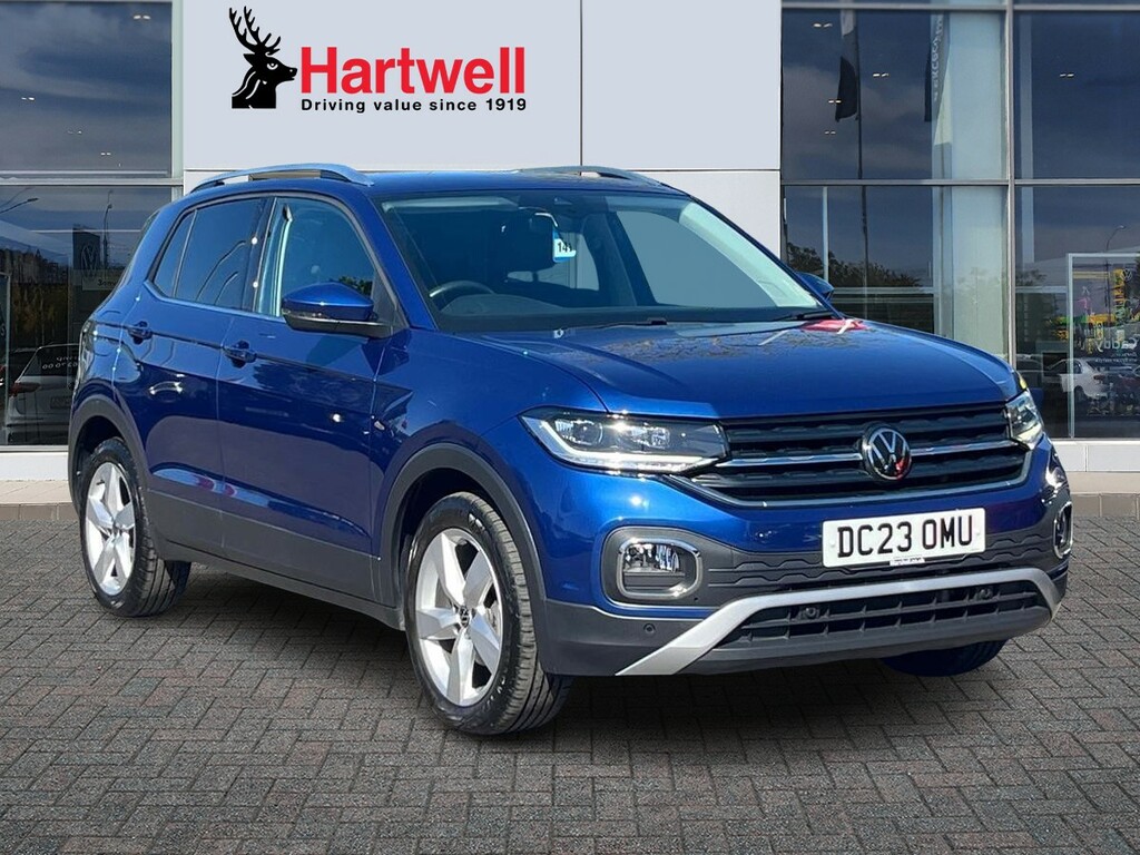 Volkswagen T-Cross 1.5 Tsi Evo Sel Suv Dsg Euro 6 Ss 1 Blue