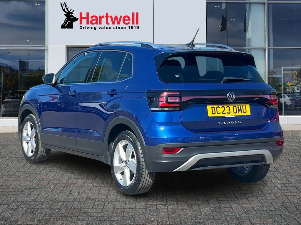 Volkswagen T-Cross 1.5 Tsi Evo Sel Suv Dsg Euro 6 Ss 1 Blue #5