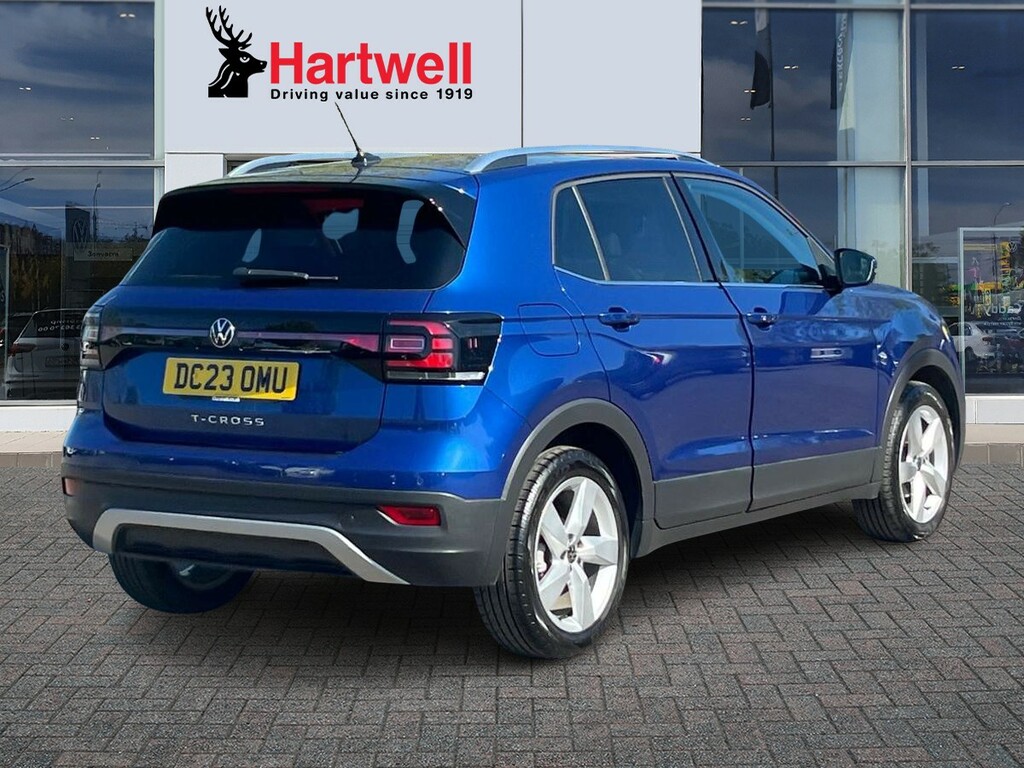 Volkswagen T-Cross 1.5 Tsi Evo Sel Suv Dsg Euro 6 Ss 1 Blue #3