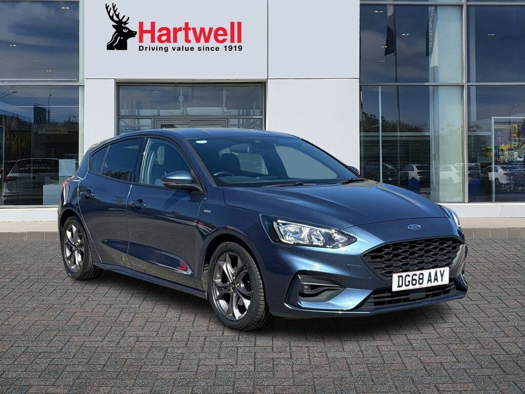 Ford Focus 1.0T Ecoboost St-line Hatchback Blue