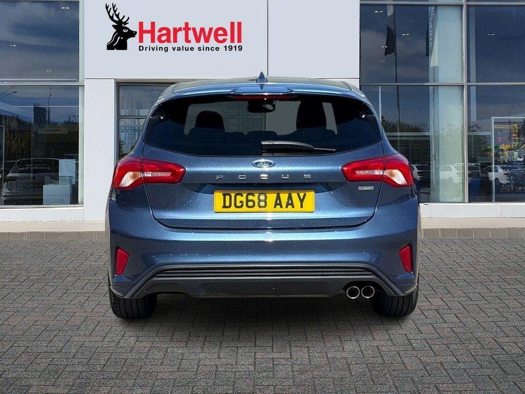 Ford Focus 1.0T Ecoboost St-line Hatchback DG68AAY Blue #4