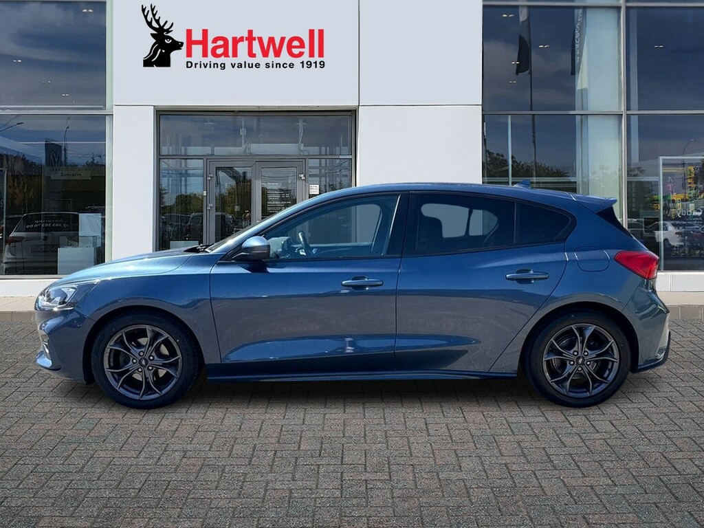 Ford Focus 1.0T Ecoboost St-line Hatchback DG68AAY Blue #6