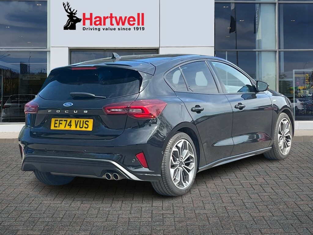 Ford Focus 1.0T Ecoboost Mhev St-line X Hatchback EF74VUS Black #3
