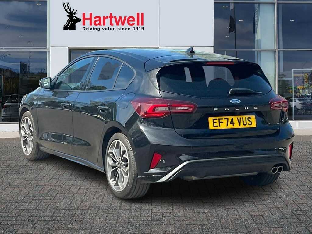 Ford Focus 1.0T Ecoboost Mhev St-line X Hatchback EF74VUS Black #5