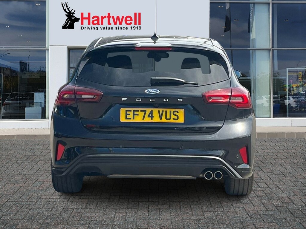 Ford Focus 1.0T Ecoboost Mhev St-line X Hatchback EF74VUS Black #4