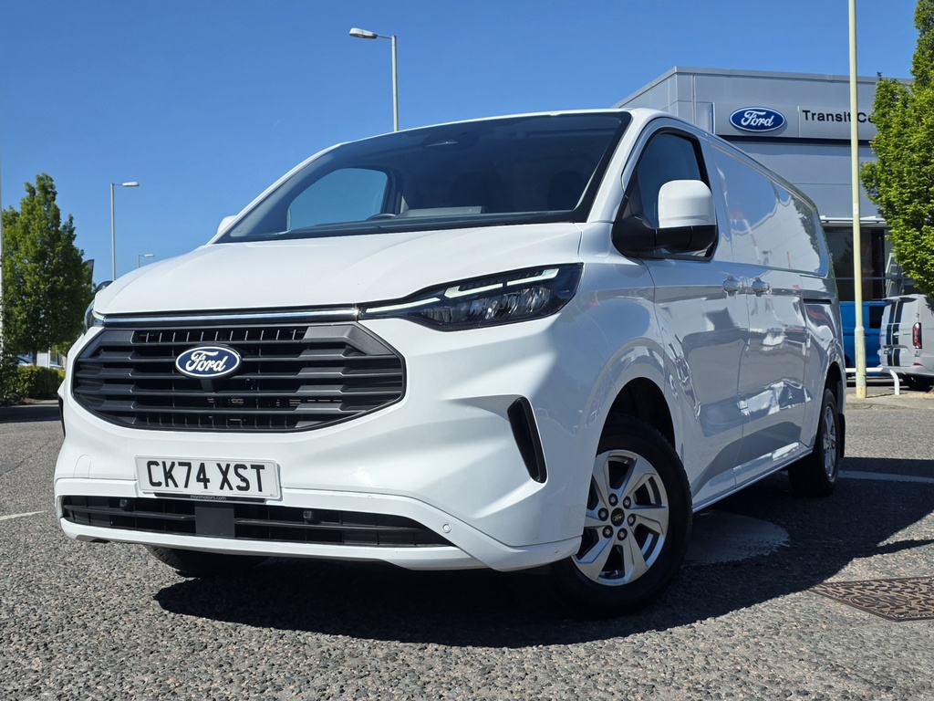 Ford Transit Custom 300 L2 H1 Limited 2.0 Ecoblue 136Ps Euro 6 CK74XST White #3