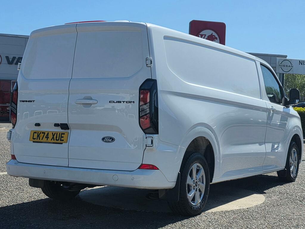 Ford Transit Custom 300 L2 H1 Limited 2.0 Ecoblue 136Ps CK74XUE White #6