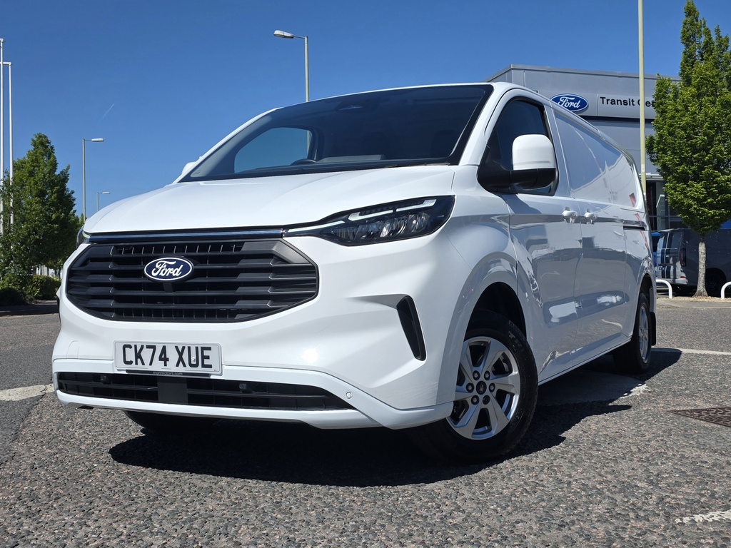 Ford Transit Custom 300 L2 H1 Limited 2.0 Ecoblue 136Ps CK74XUE White #3