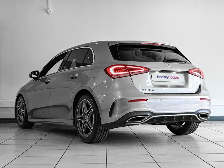 Mercedes-Benz A Class A180d Amg Line Premium KW69PWN Silver #5