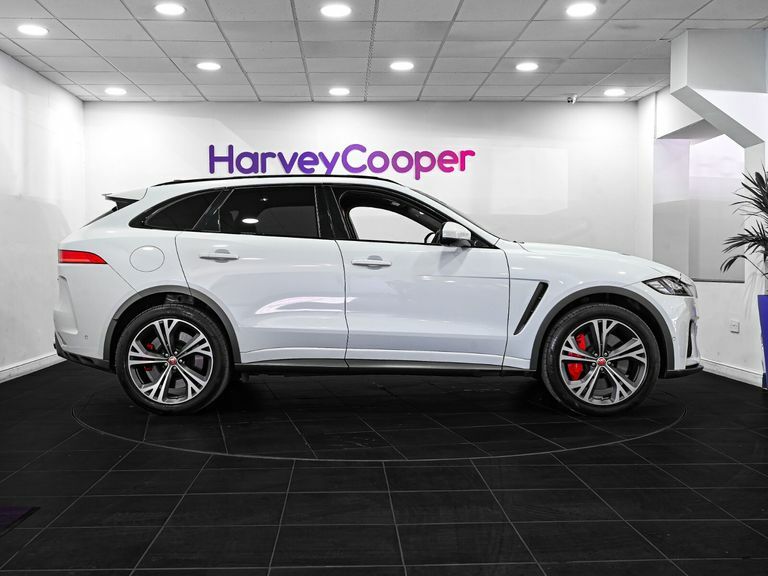 Jaguar F-Pace 5.0 Supercharged V8 Svr Awd KE70UZC White #5