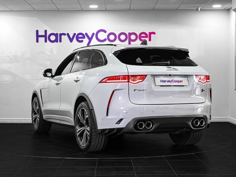 Jaguar F-Pace 5.0 Supercharged V8 Svr Awd KE70UZC White #6