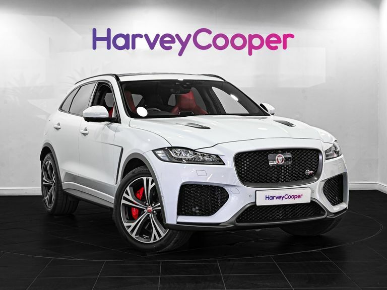 Jaguar F-Pace 5.0 Supercharged V8 Svr Awd White