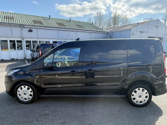 Ford Transit Connect 1.5 240 Ecoblue Trend Crew Van Double Cab 6Dr Dies WV72UCW Black #6