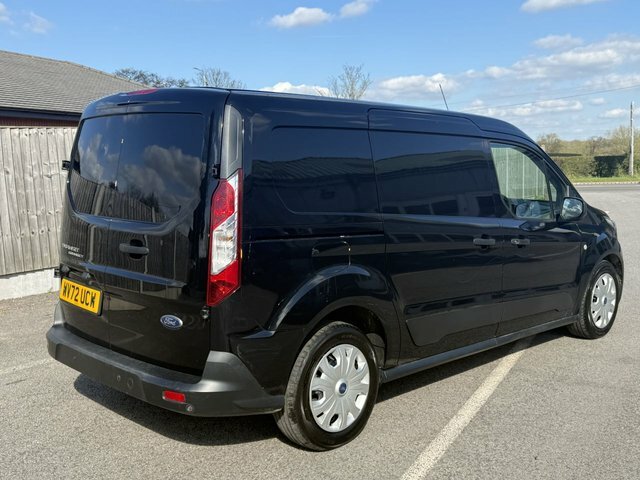 Ford Transit Connect 1.5 240 Ecoblue Trend Crew Van Double Cab 6Dr Dies WV72UCW Black #3
