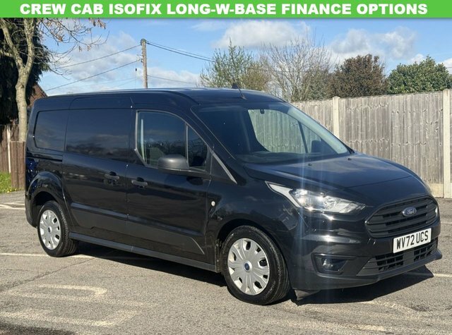 Ford Transit Connect 1.5 240 Ecoblue Trend Crew Van Double Cab 6Dr Dies Black