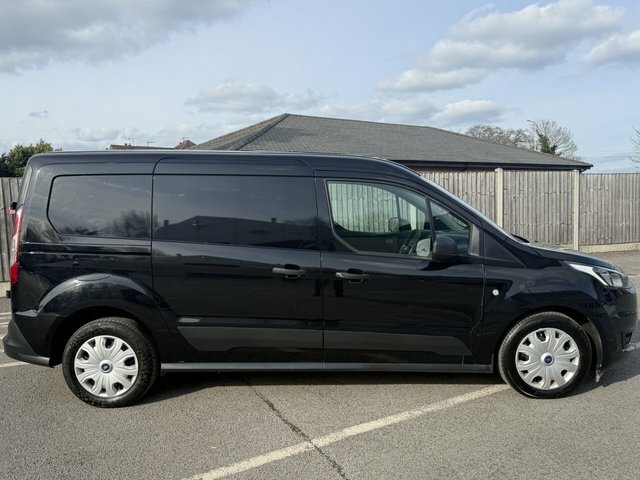 Ford Transit Connect 1.5 240 Ecoblue Trend Crew Van Double Cab 6Dr Dies WV72XPR Black #2