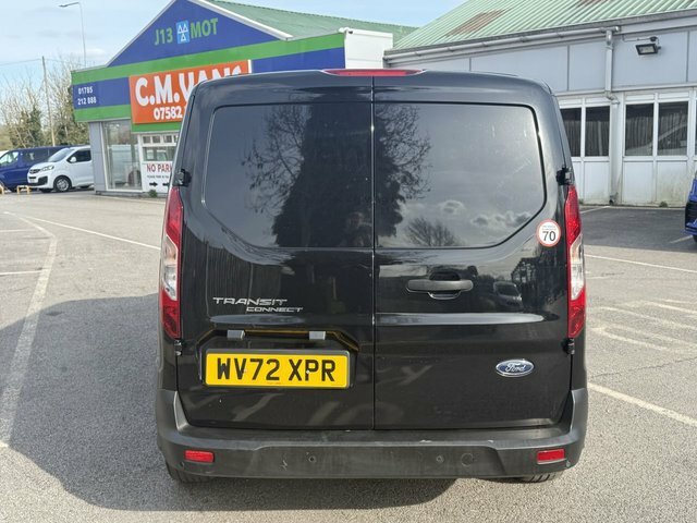 Ford Transit Connect 1.5 240 Ecoblue Trend Crew Van Double Cab 6Dr Dies WV72XPR Black #4