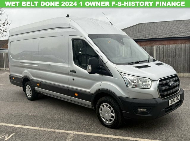 Ford Transit Custom 2.0 350 Ecoblue Trend Panel Van LD72VRE Silver #2