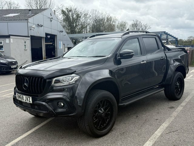 Mercedes-Benz X Class 2.3 Cdi Power Pickup Double Cab 4M BM68JVZ Black #6
