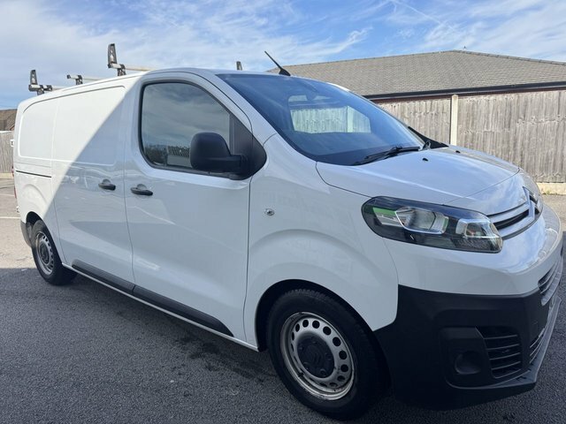 Citroen Dispatch 1.5 Bluehdi 1000 Enterprise M Panel Van 6Dr MJ21GMG White #4