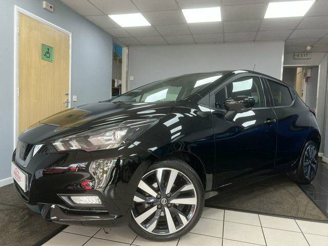 Nissan Micra 1.0 Ig-t Tekna Hatchback Euro 6 Black #5