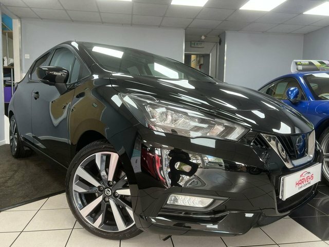 Nissan Micra 1.0 Ig-t Tekna Hatchback Euro 6 Black