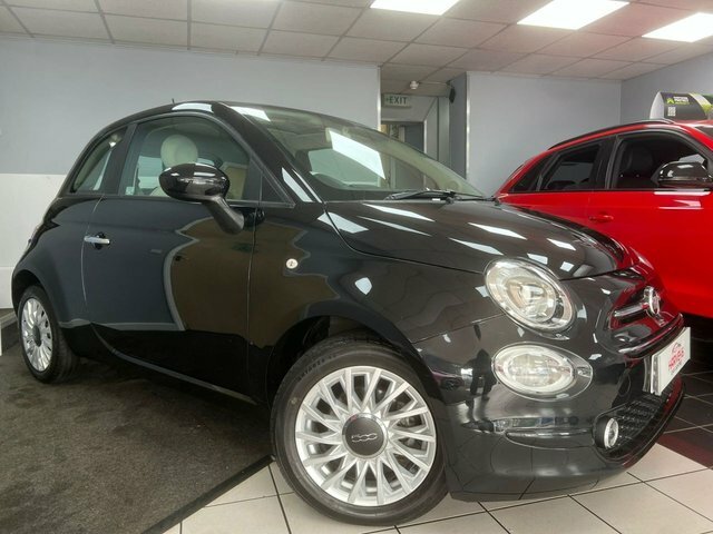 Fiat 500 1.0 Mhev Lounge Hatchback Euro 6 WM21MLJ Black #2