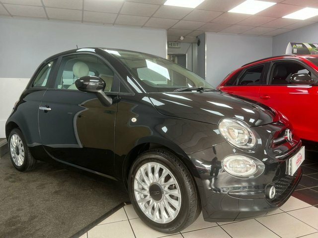 Fiat 500 1.0 Mhev Lounge Hatchback Euro 6 WM21MLJ Black #3