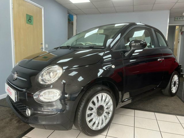 Fiat 500 1.0 Mhev Lounge Hatchback Euro 6 WM21MLJ Black #6