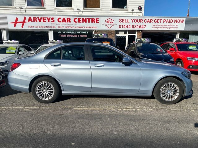 Mercedes-Benz C Class 2.1 C220 Bluetec Se Saloon Euro Silver #3