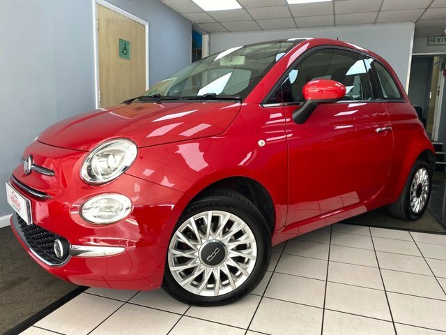 Fiat 500 1.2 Lounge Hatchback Euro 6 S S WM17XFD Red #4