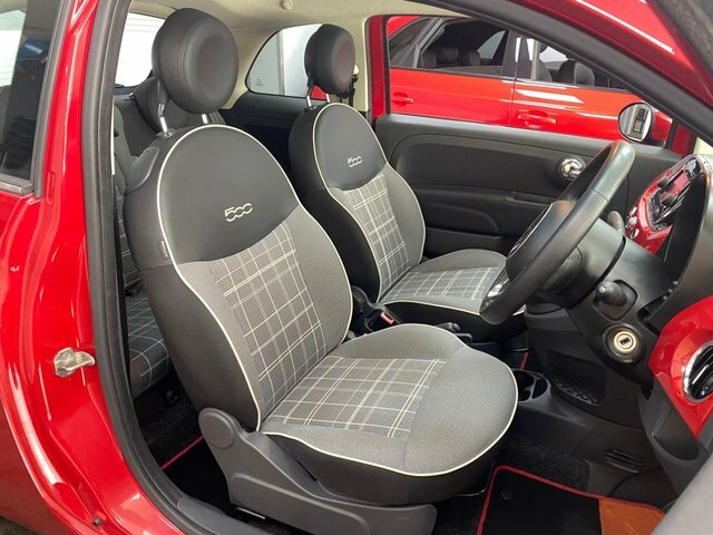 Fiat 500 1.2 Lounge Hatchback Euro 6 S S WM17XFD Red #6