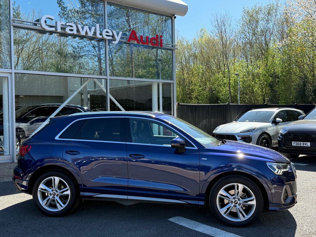 Audi Q3 S Line GX23YDW Blue #2