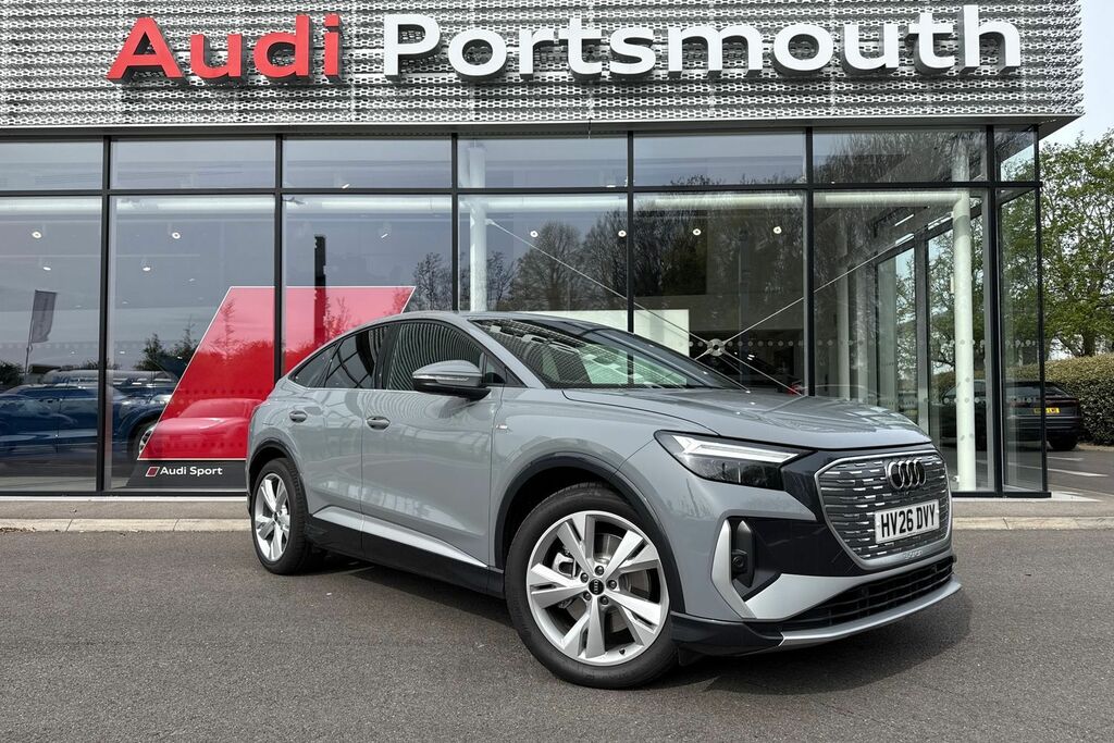 Audi Q4 E Tron S Line Black