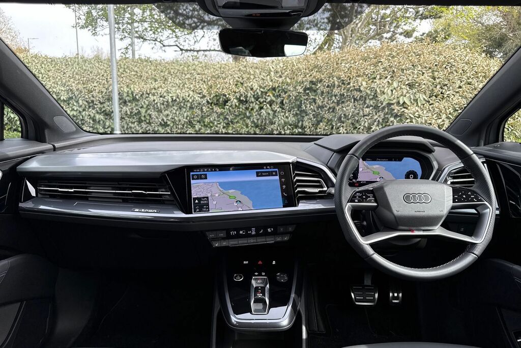 Audi Q4 E Tron S Line HV26DVY Black #3