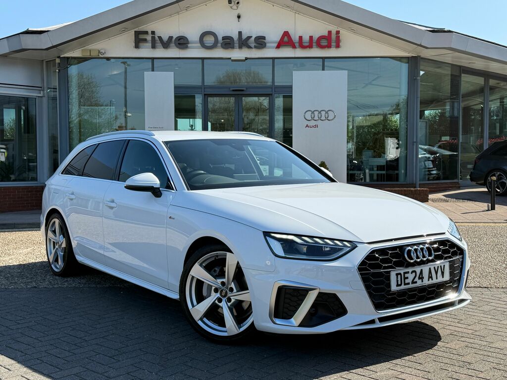 Audi A4 S Line Black