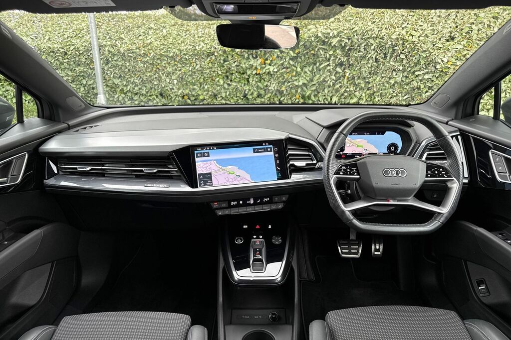 Audi Q4 E Tron S Line VU23DXF Black #5