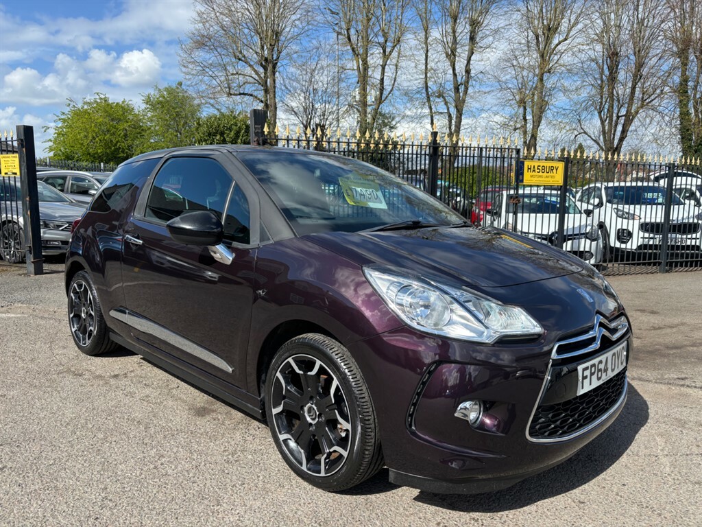 Citroen DS3 1.6 Vti Dstyle Plus Hatchback Euro Purple