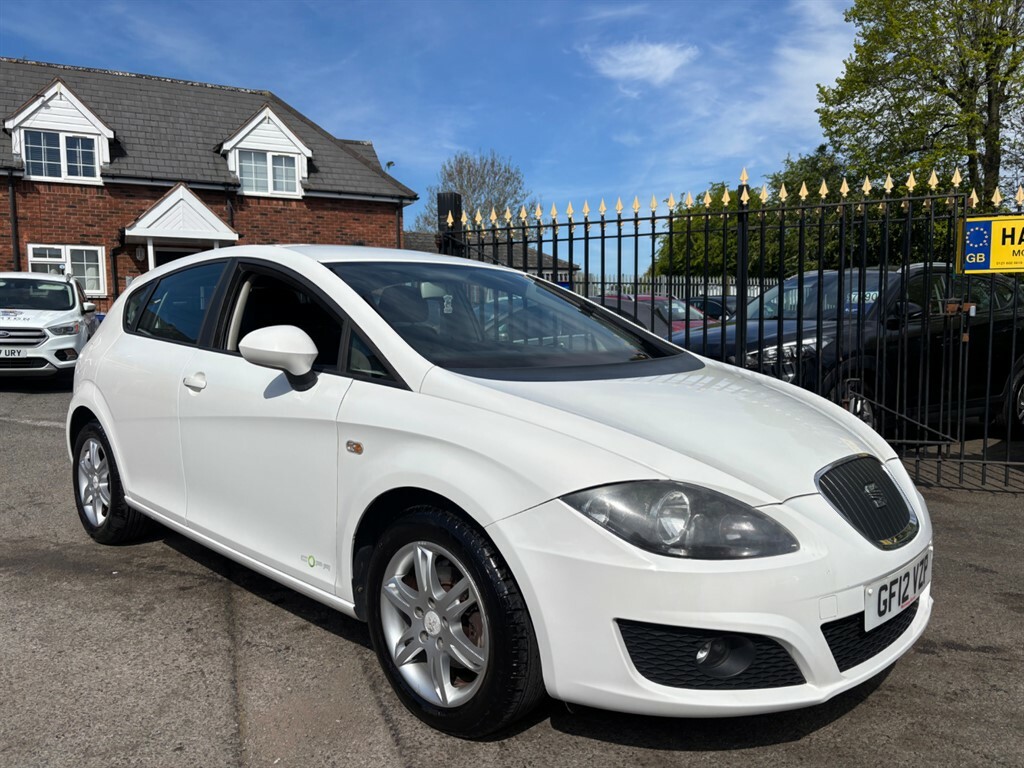 Seat Leon 1.6 Tdi Ecomotive Cr S Copa Hatchback M White