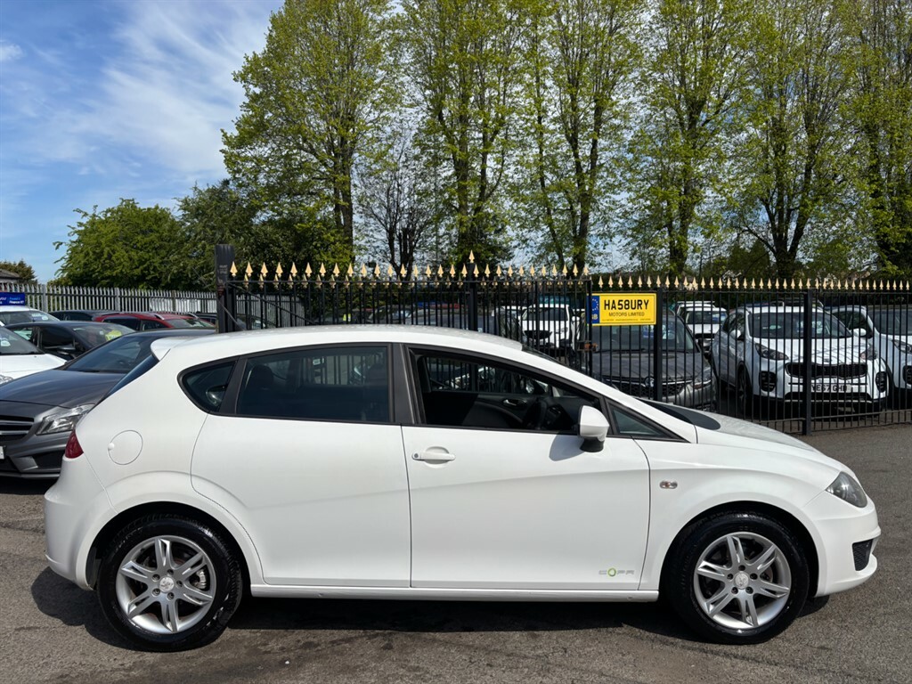 Seat Leon 1.6 Tdi Ecomotive Cr S Copa Hatchback M White #6